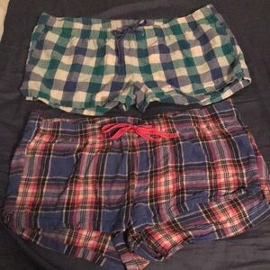 (2) Old Navy: pj shorts